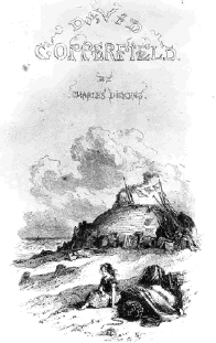 "David Copperfield", 1850 - Frontespizio della prima edizione - Londra, British Museum