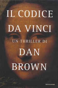 Copertina dell'edizione italiana del libro Il Codice da Vinci