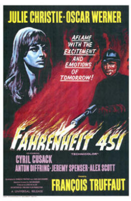 Locandina film "Fahrenheit 451"