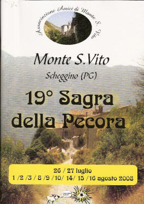 Sagra della Pecora - Monte San Vito, Scheggino (PG)